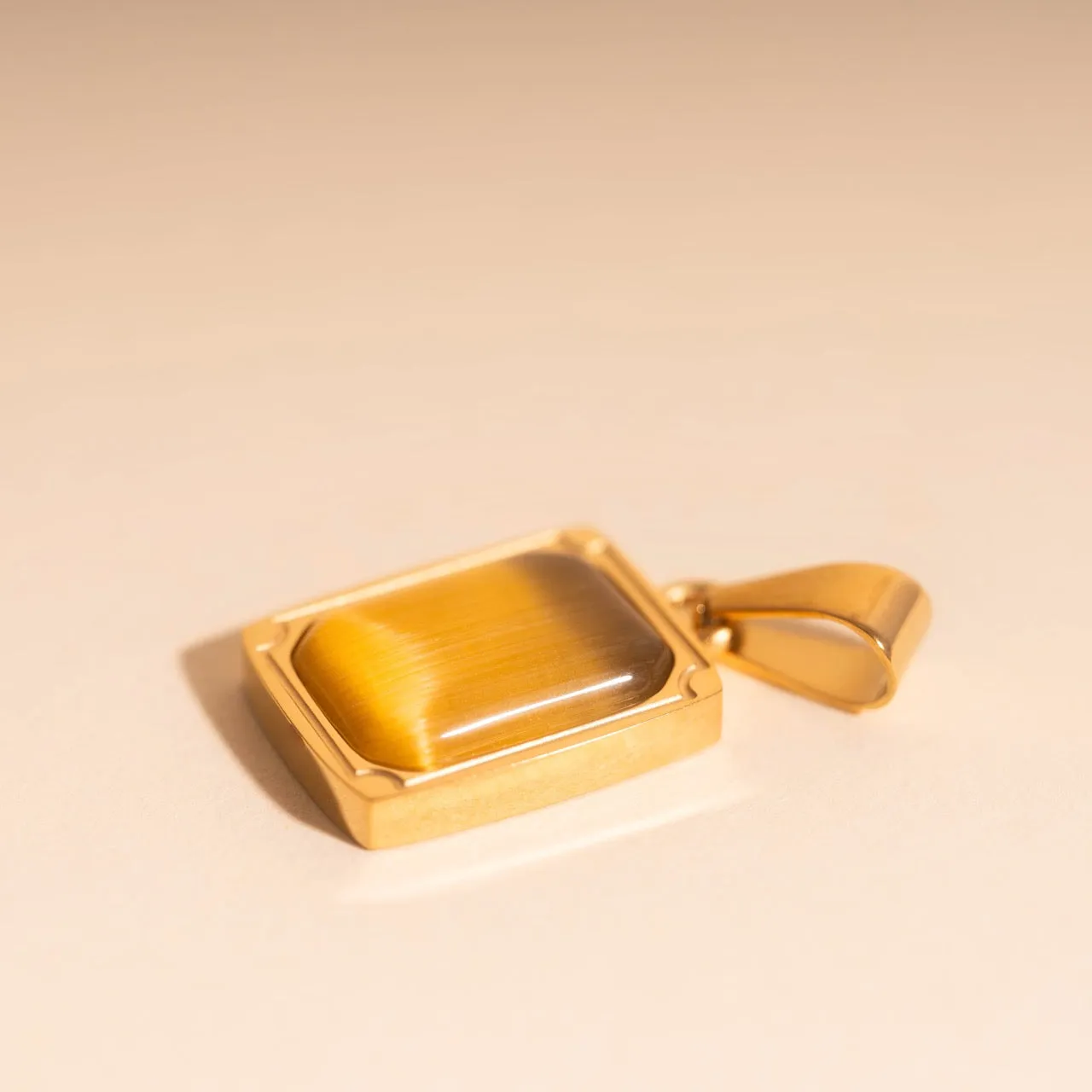 Golden Ember Necklace Charm sold by Modcloth product image thumbnail 4
