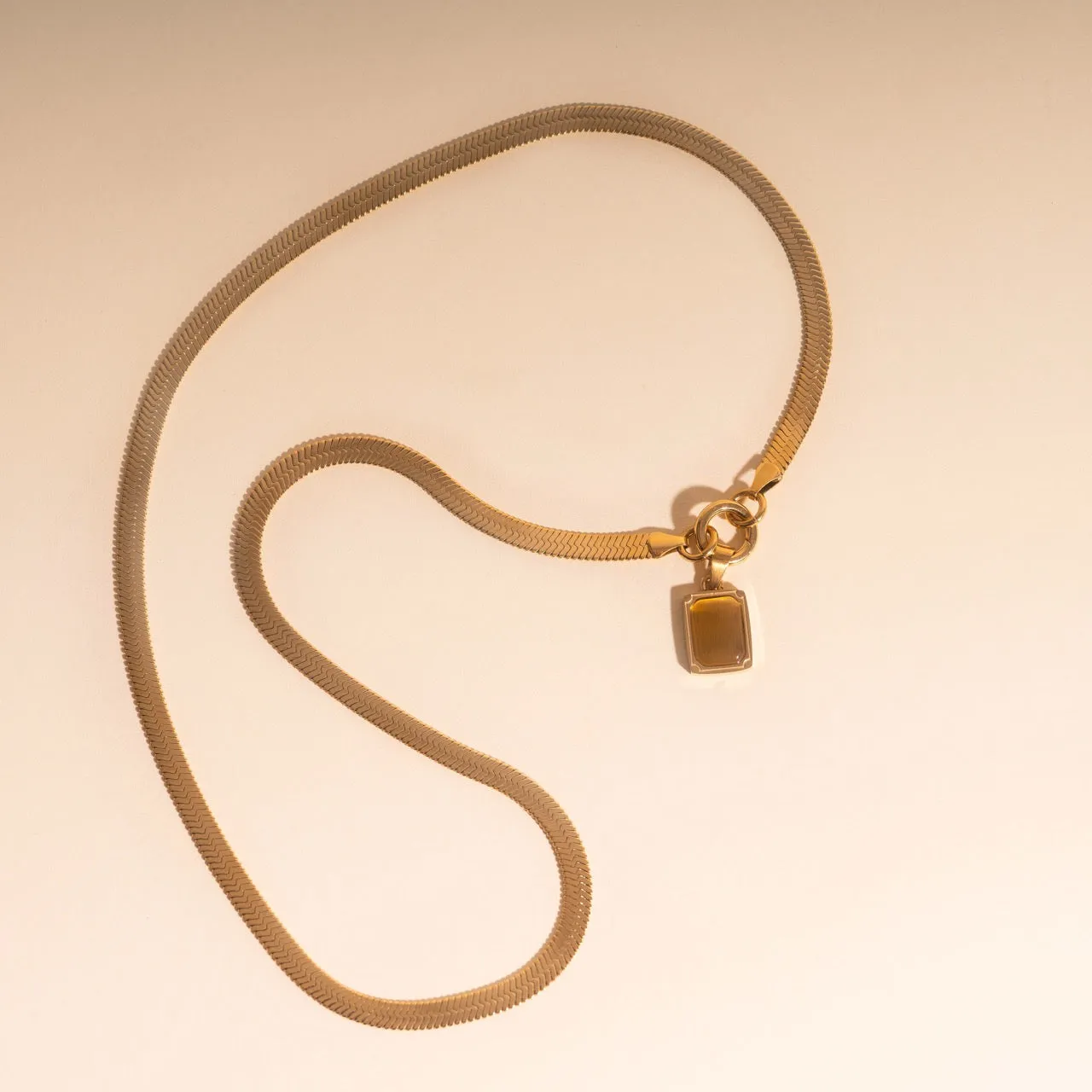 Golden Ember Necklace Charm sold by Modcloth product image thumbnail 5