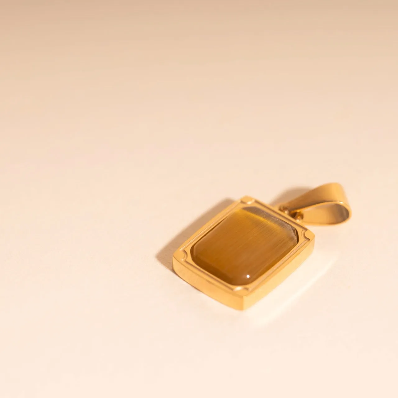 Golden Ember Necklace Charm sold by Modcloth product image thumbnail 3