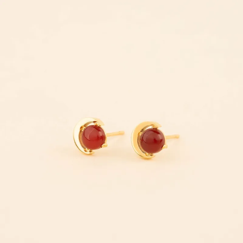 Amber Moon Stud Earrings sold by Modcloth