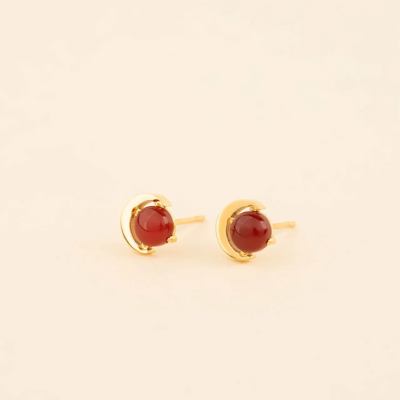 Amber Moon Stud Earrings sold by Modcloth