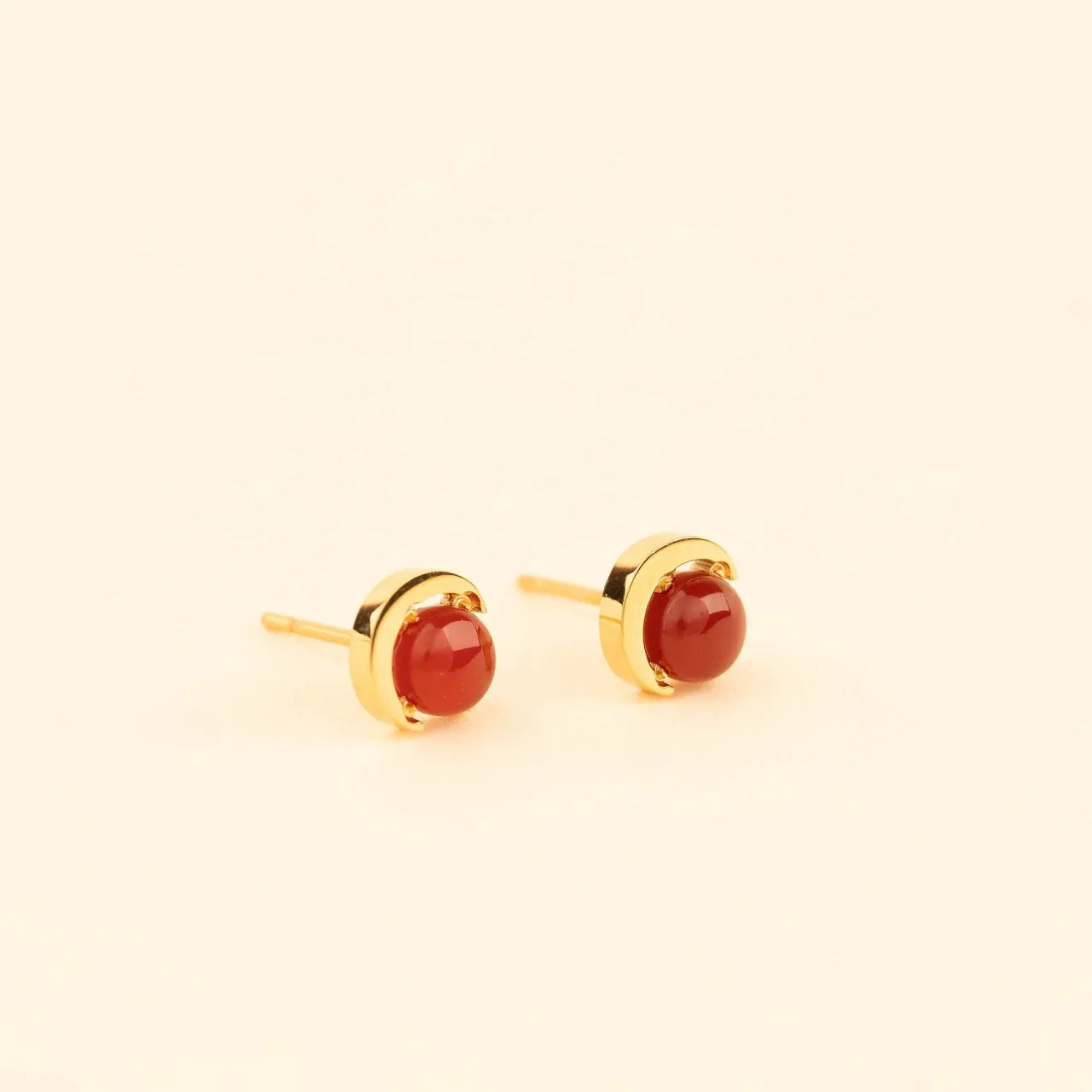 Amber Moon Stud Earrings sold by Modcloth product image thumbnail 2