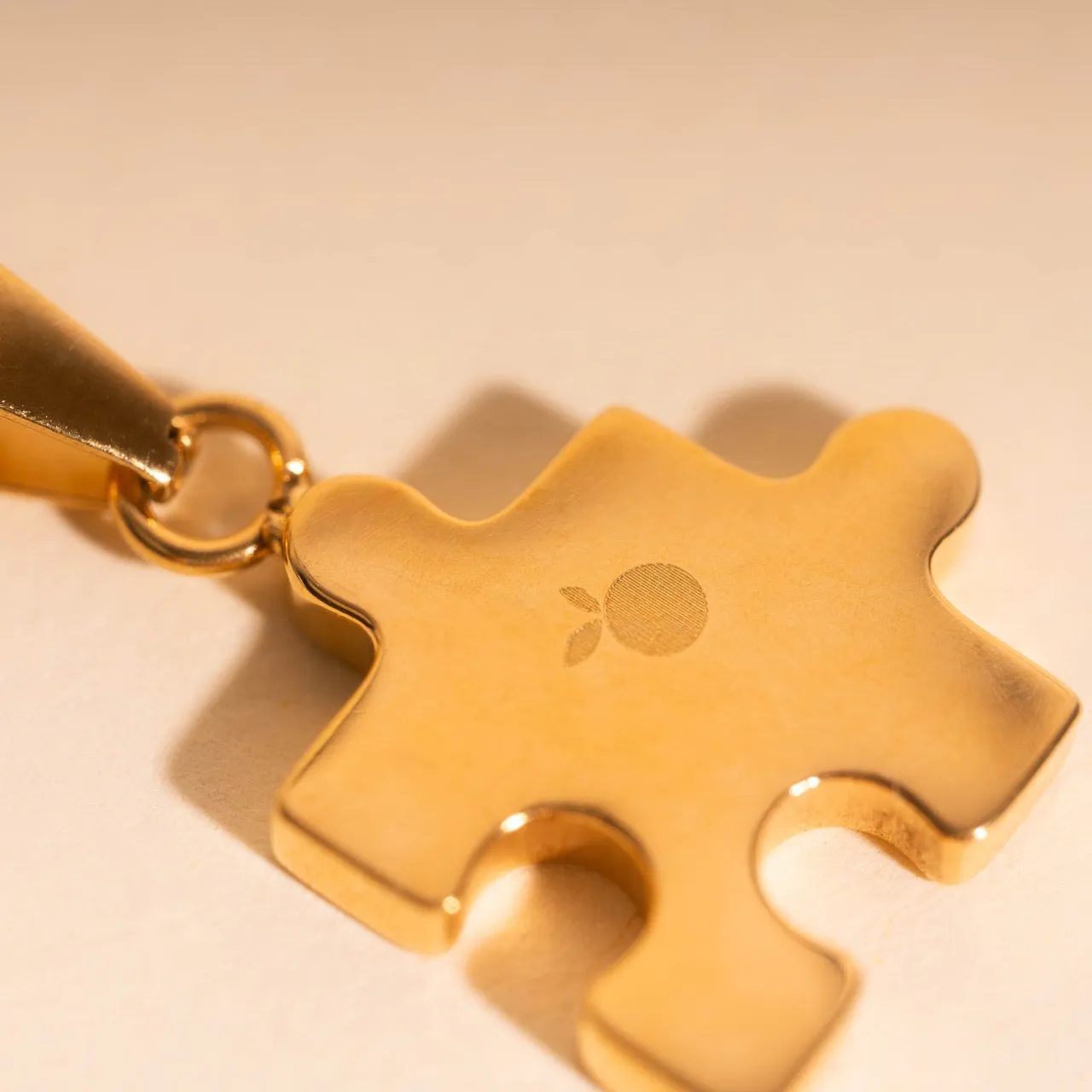 Puzzle Piece Necklace Charm sold by Modcloth product image thumbnail 3