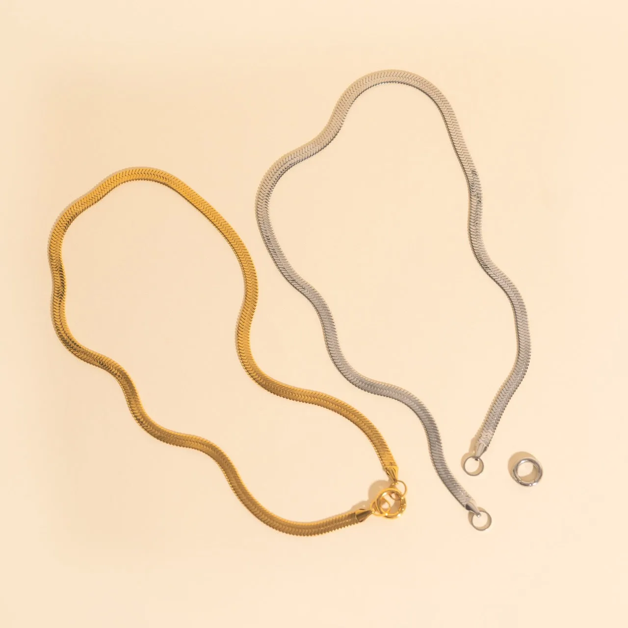 Snake Chain Necklace sold by Modcloth