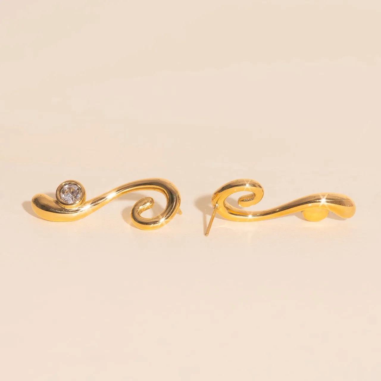 Tide Twinkle Stud Earrings sold by Modcloth product image thumbnail 4