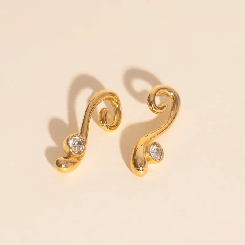 Tide Twinkle Stud Earrings sold by Modcloth