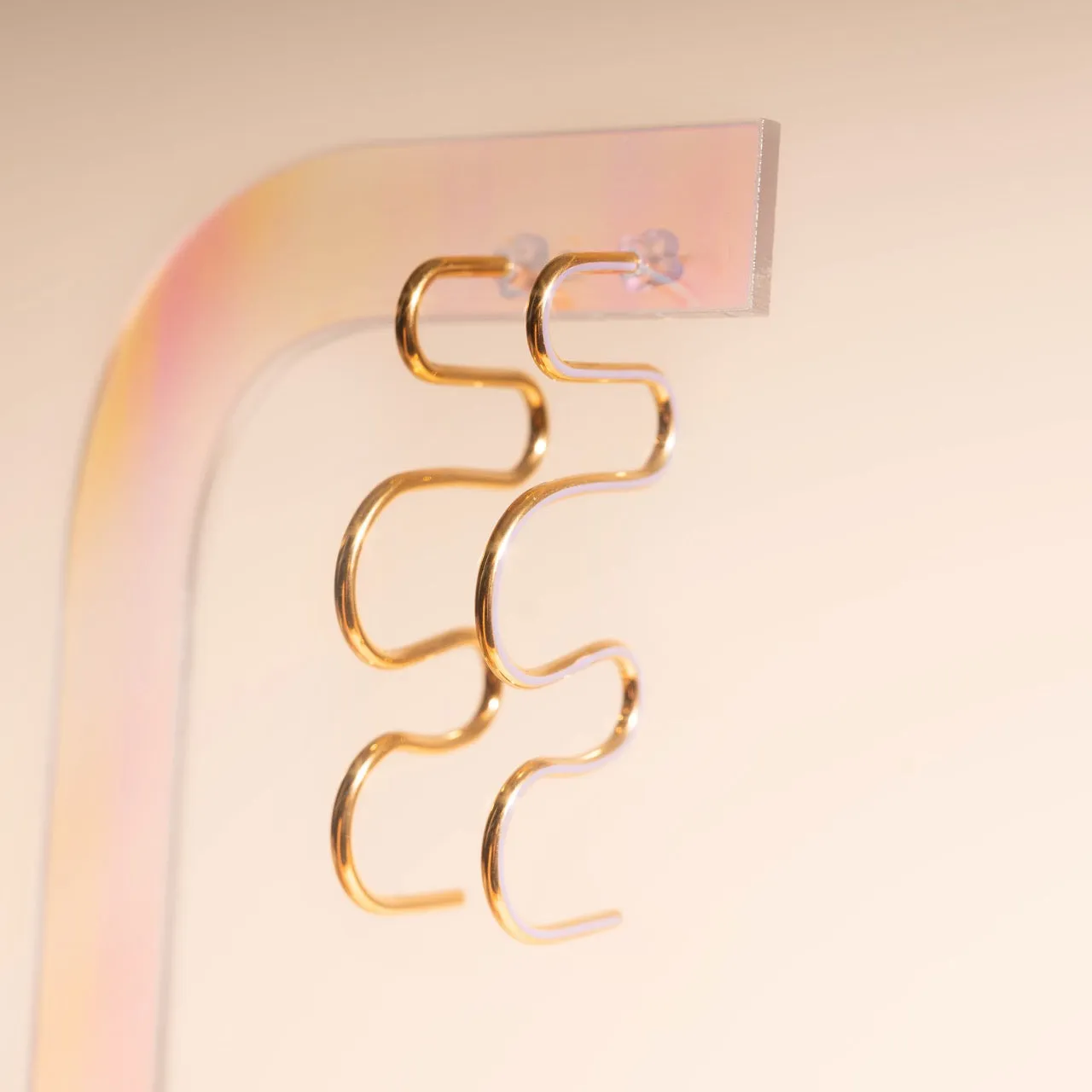 Party Ribbon Stud Earrings sold by Modcloth product image thumbnail 4