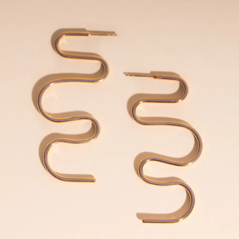 Party Ribbon Stud Earrings sold by Modcloth