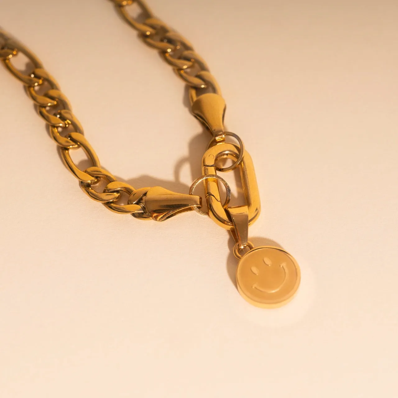 Smiley Face Necklace Charm sold by Modcloth product image thumbnail 4