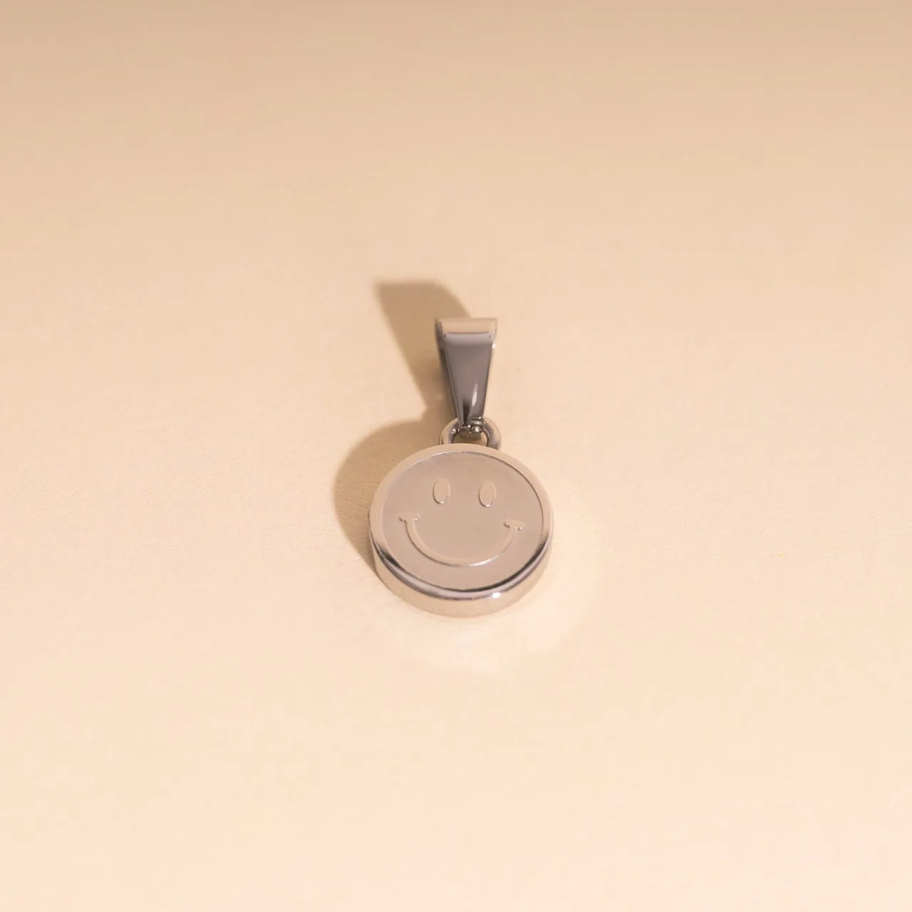 Smiley Face Necklace Charm sold by Modcloth product image thumbnail 5