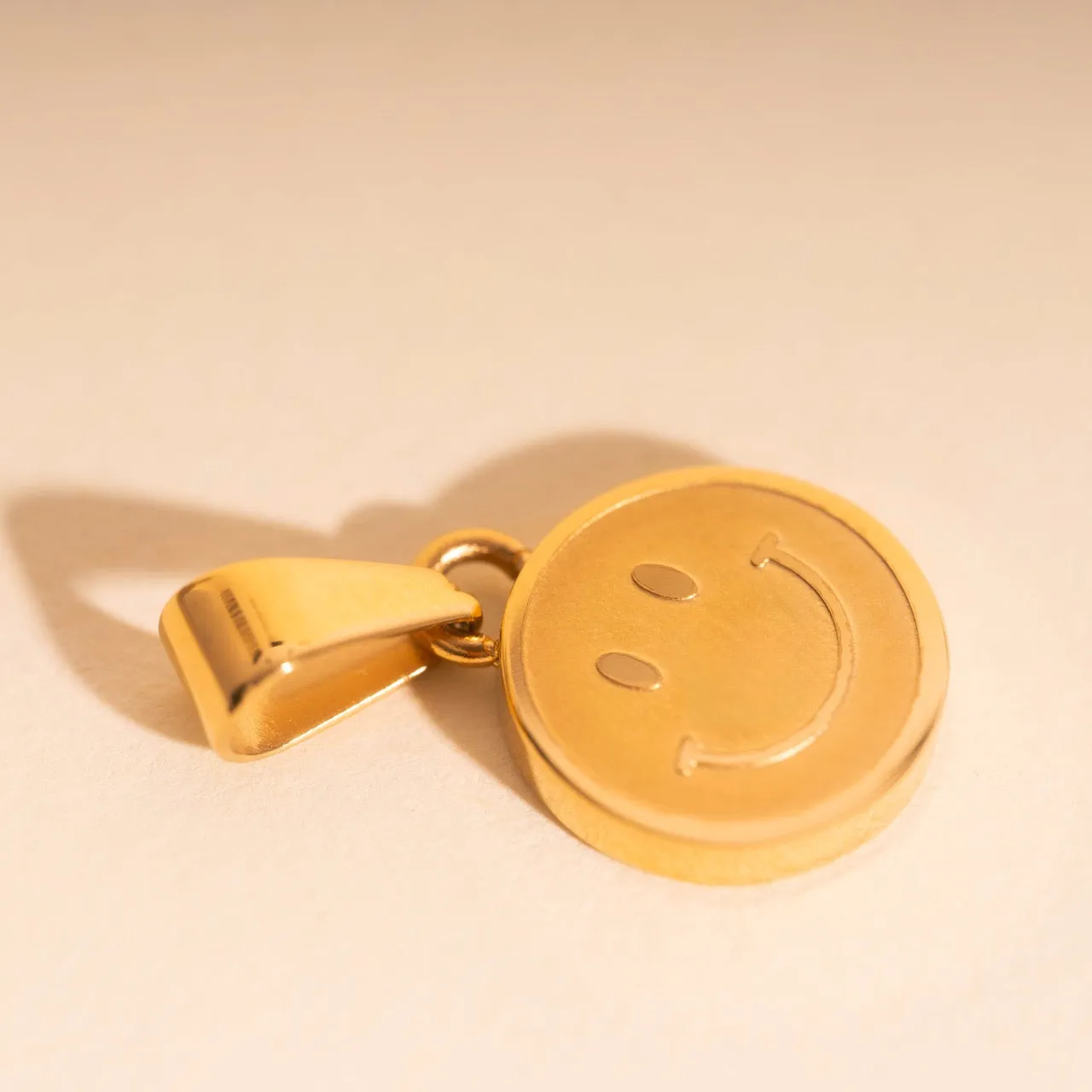 Smiley Face Necklace Charm sold by Modcloth product image thumbnail 3