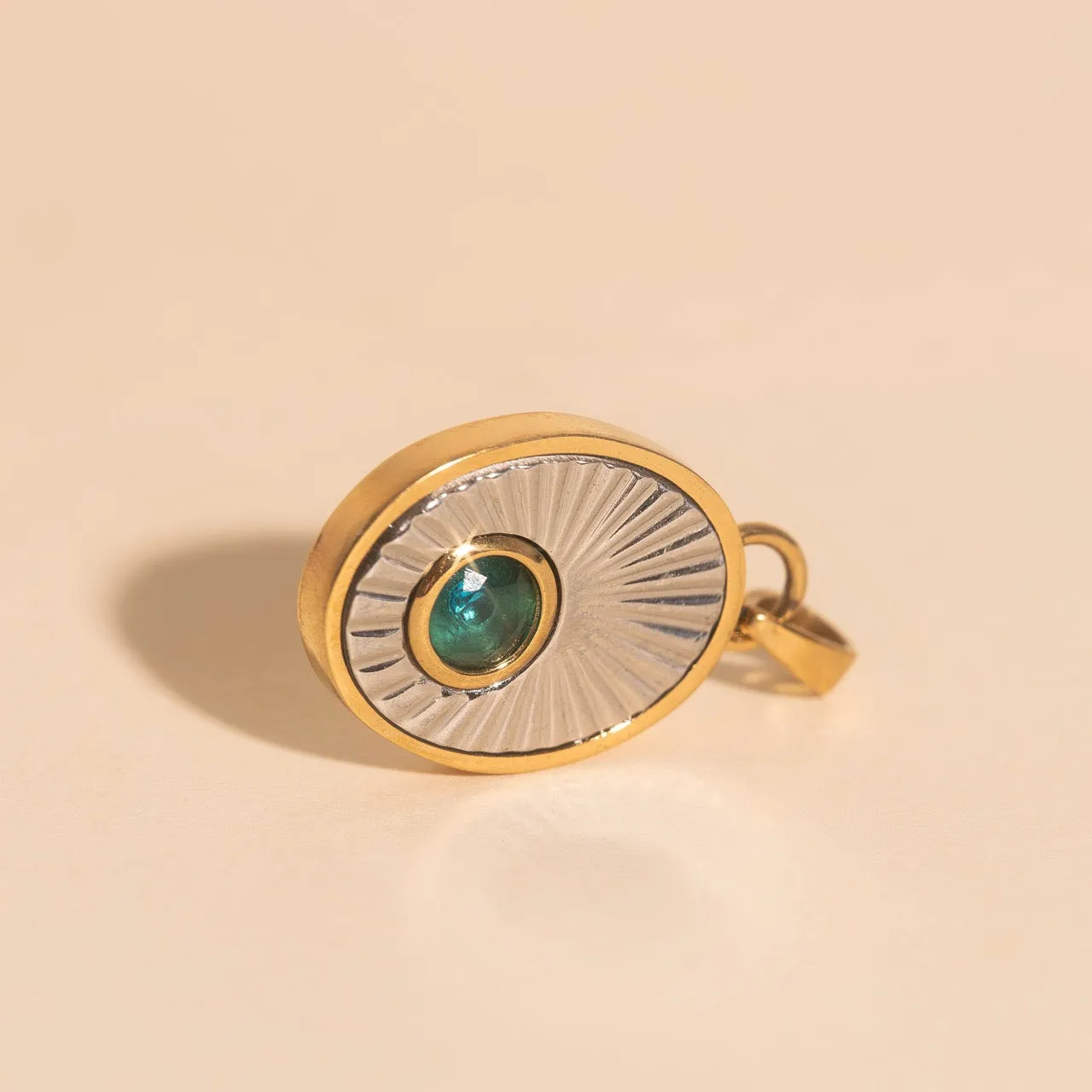 March Birthstone Necklace Charm sold by Modcloth product image thumbnail 3