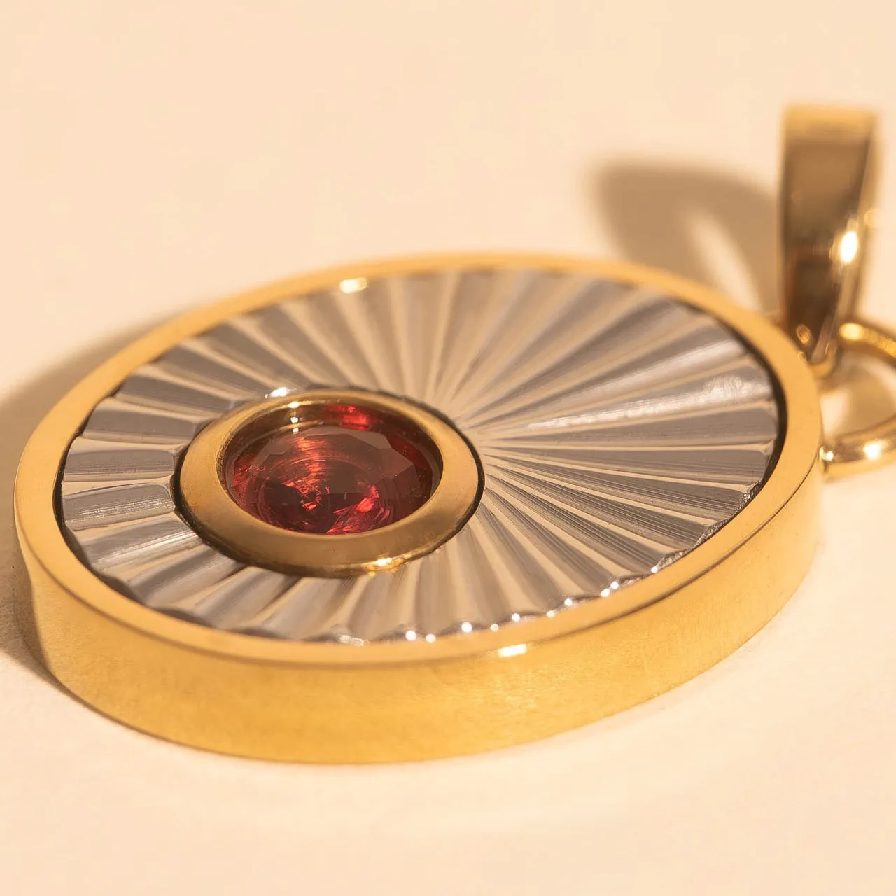 July Birthstone Necklace Charm sold by Modcloth product image thumbnail 3