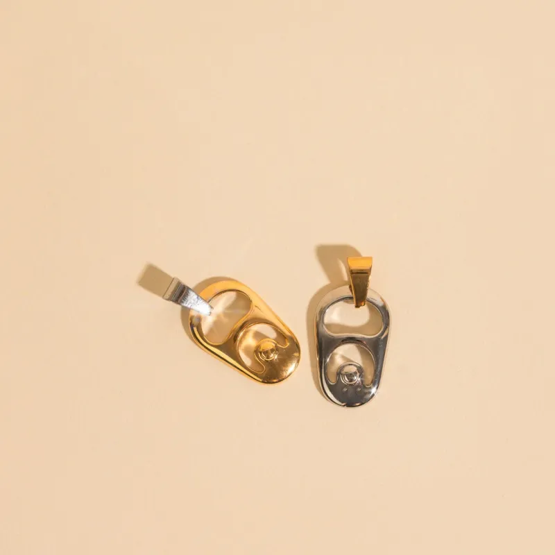 Soda Tab Necklace Charm sold by Modcloth