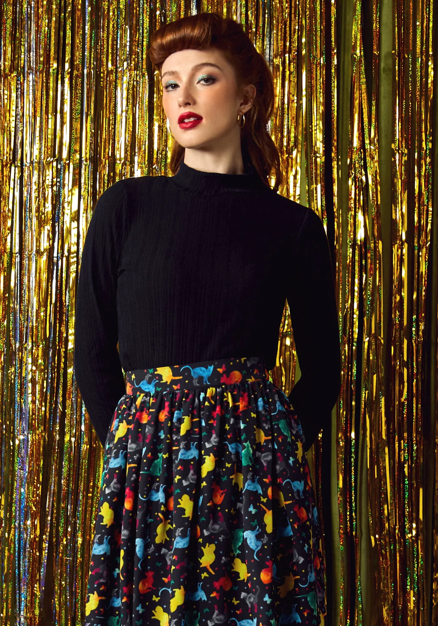 Timeless Turtleneck Top sold by Modcloth