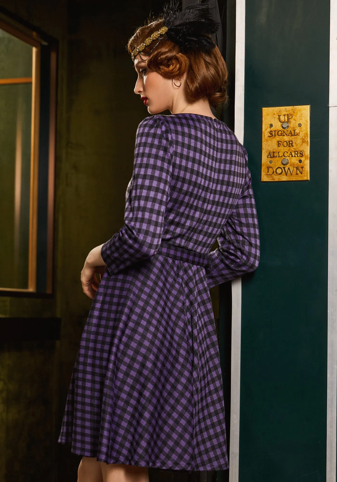 Check, Please! Fit & Flare Dress sold by Modcloth product image thumbnail 4