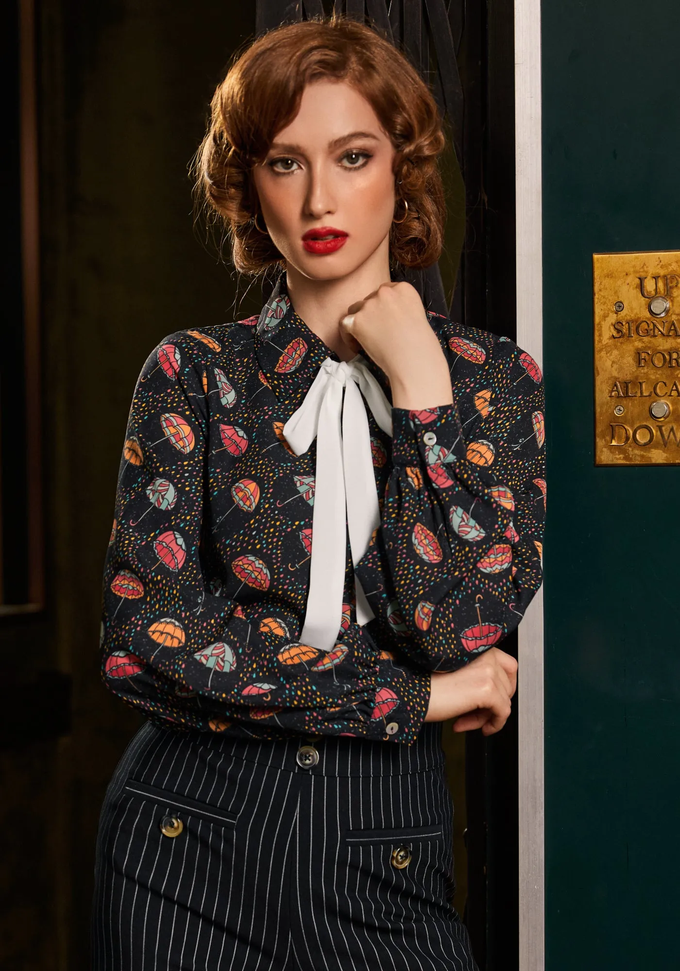 Enchanted Evening Collared Blouse sold by Modcloth product image thumbnail 5