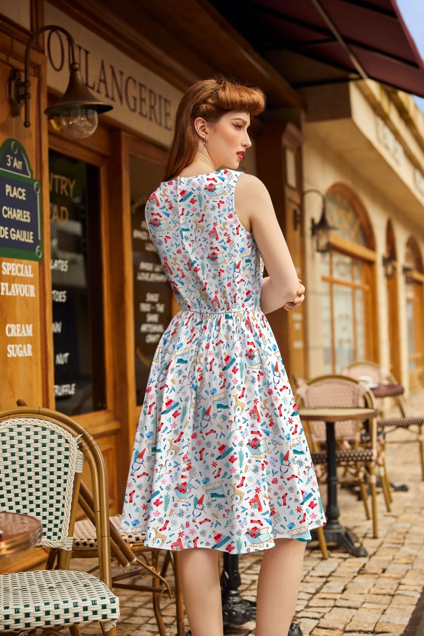 Winter Cheer Vintage Dress sold by Modcloth product image thumbnail 2