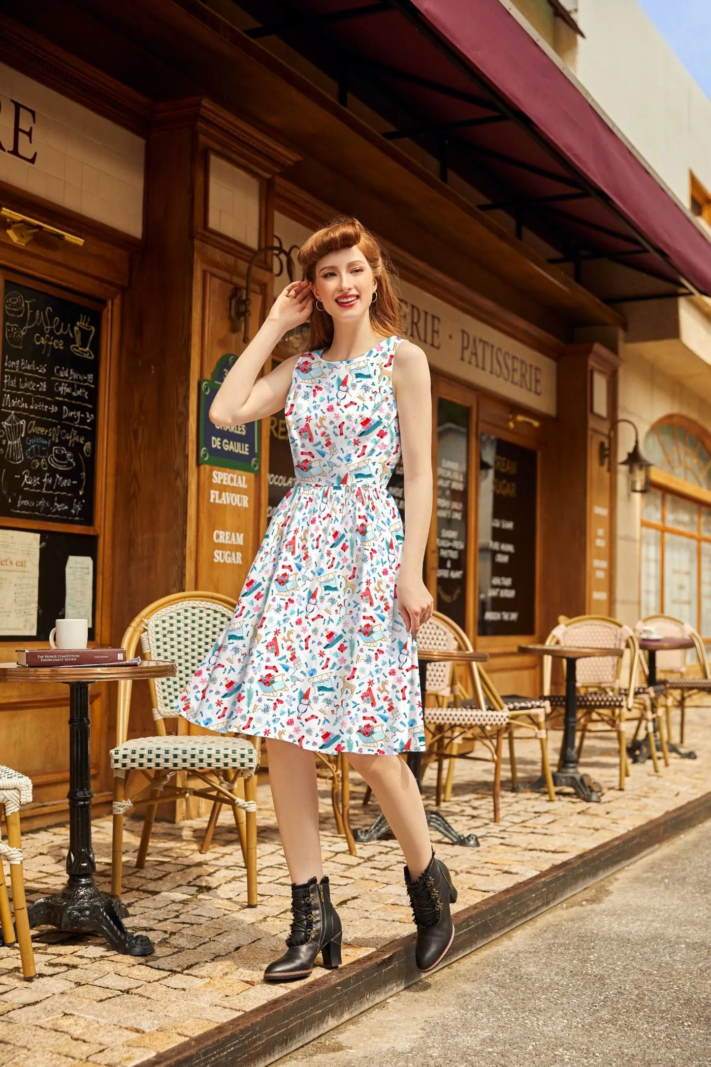 Winter Cheer Vintage Dress sold by Modcloth product image thumbnail 3