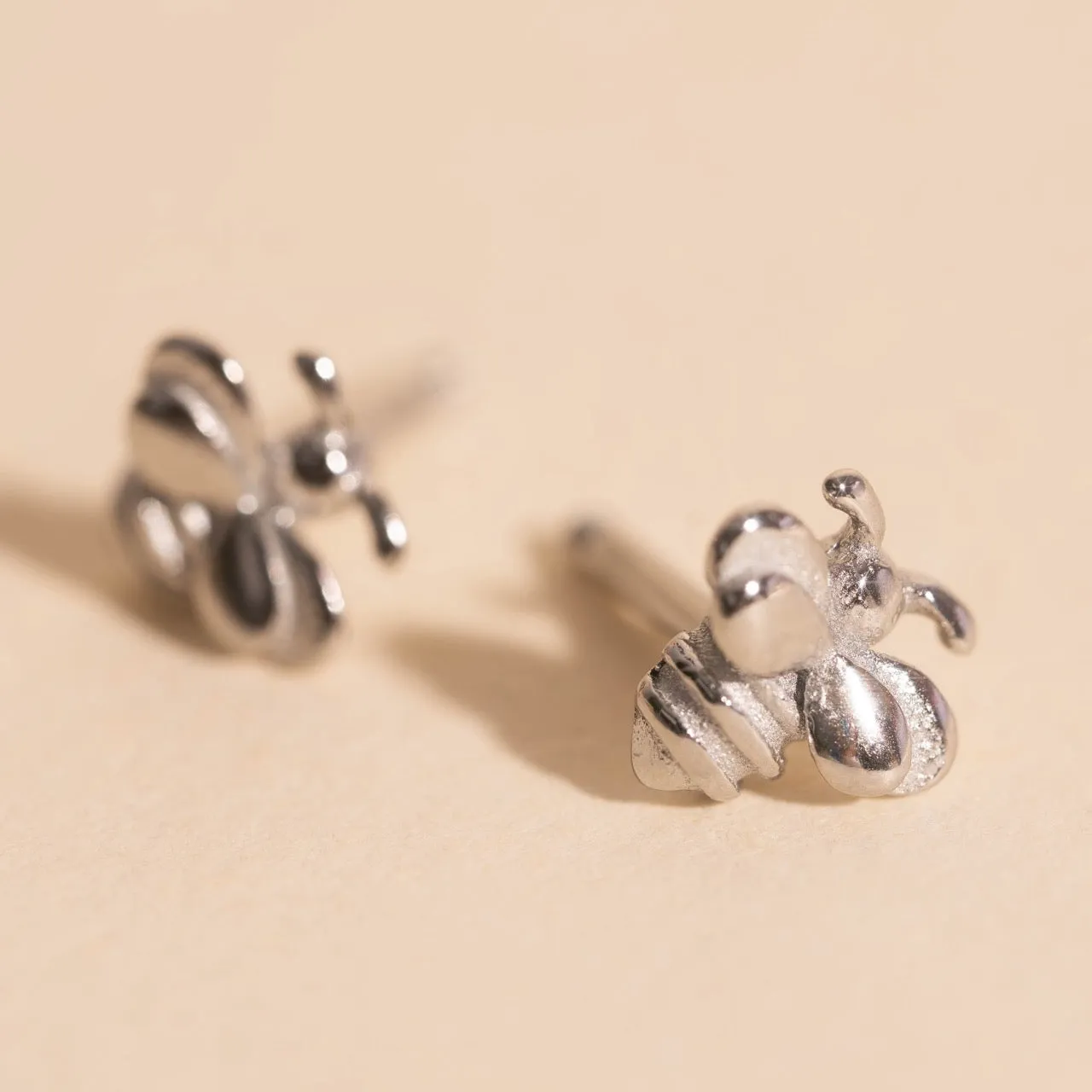 Mini Bumble Bee Stud Earrings sold by Modcloth product image thumbnail 2