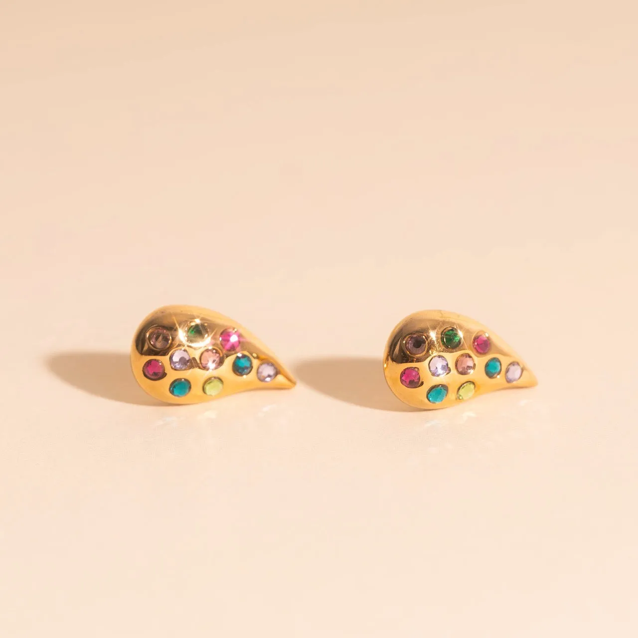 Sparkle Splash Stud Earrings sold by Modcloth product image thumbnail 5