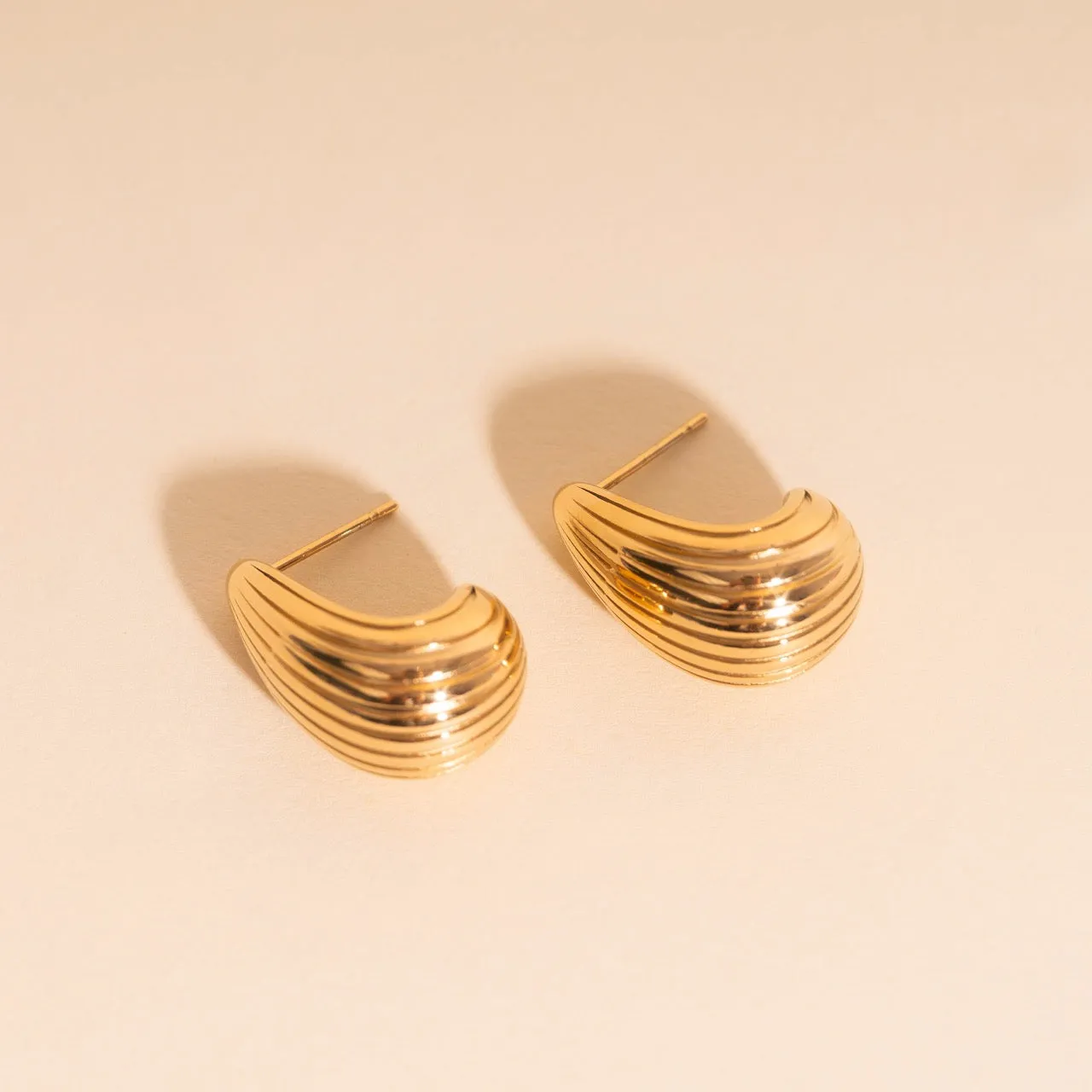 Chunky Tear Drop Stud Earrings sold by Modcloth product image thumbnail 2