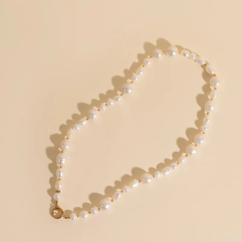Freshwater Pearl Necklace (18") sold by Modcloth