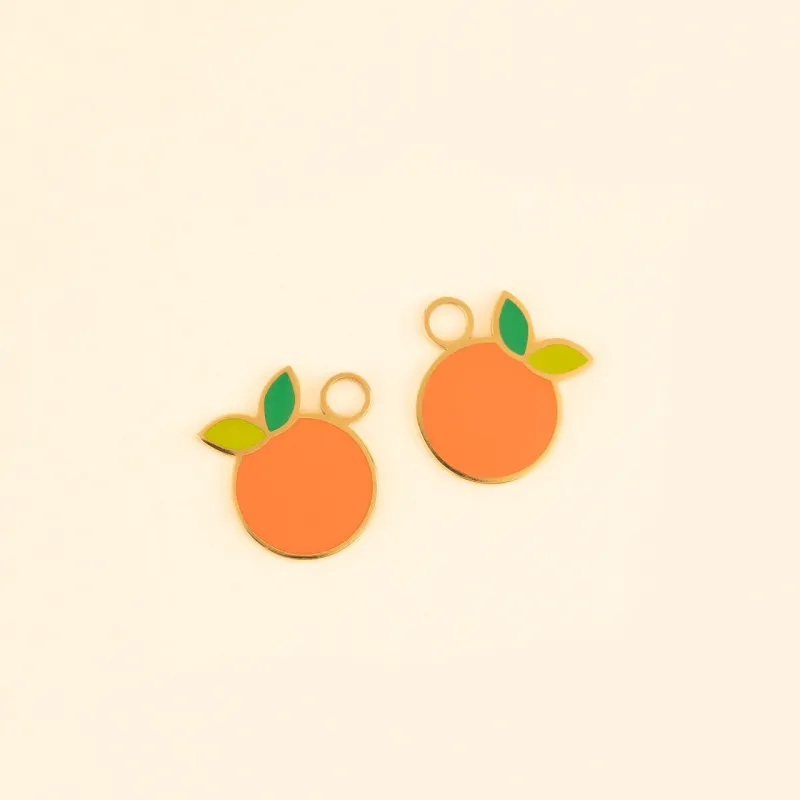 Clementine Huggie Hoop Charms sold by Modcloth