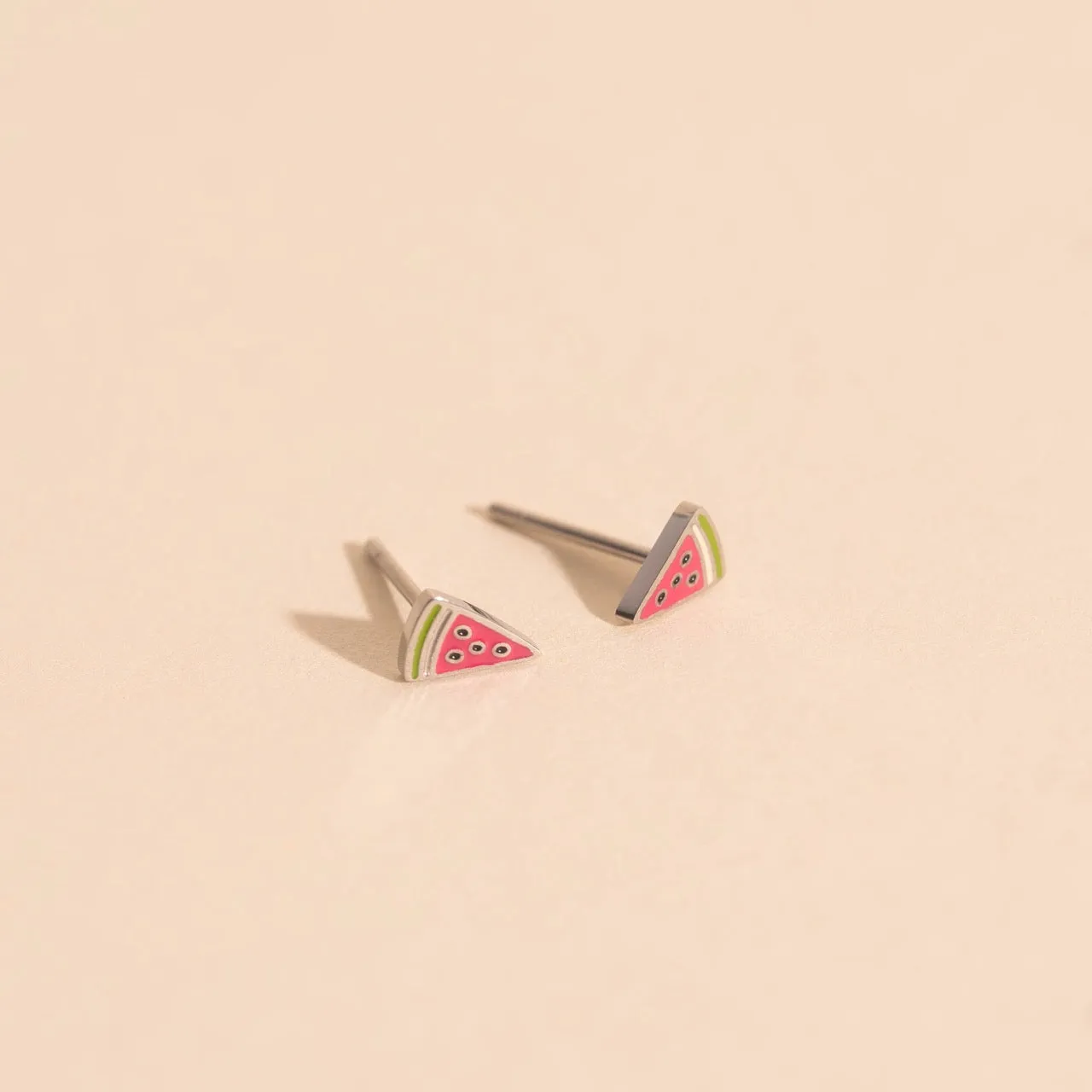 Mini Watermelon Stud Earrings sold by Modcloth product image thumbnail 3