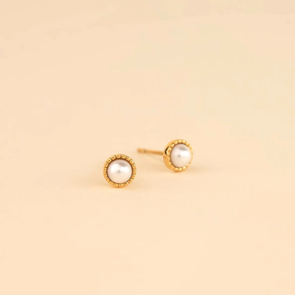 Pearl Stud Earrings sold by Modcloth product image thumbnail 2