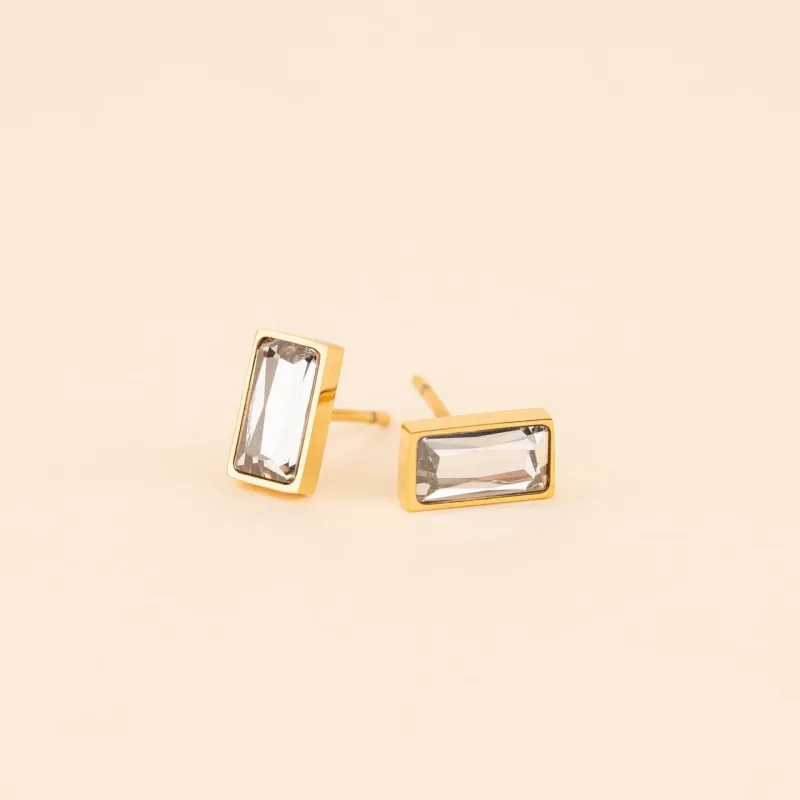 April Birthstone Stud Earrings sold by Modcloth