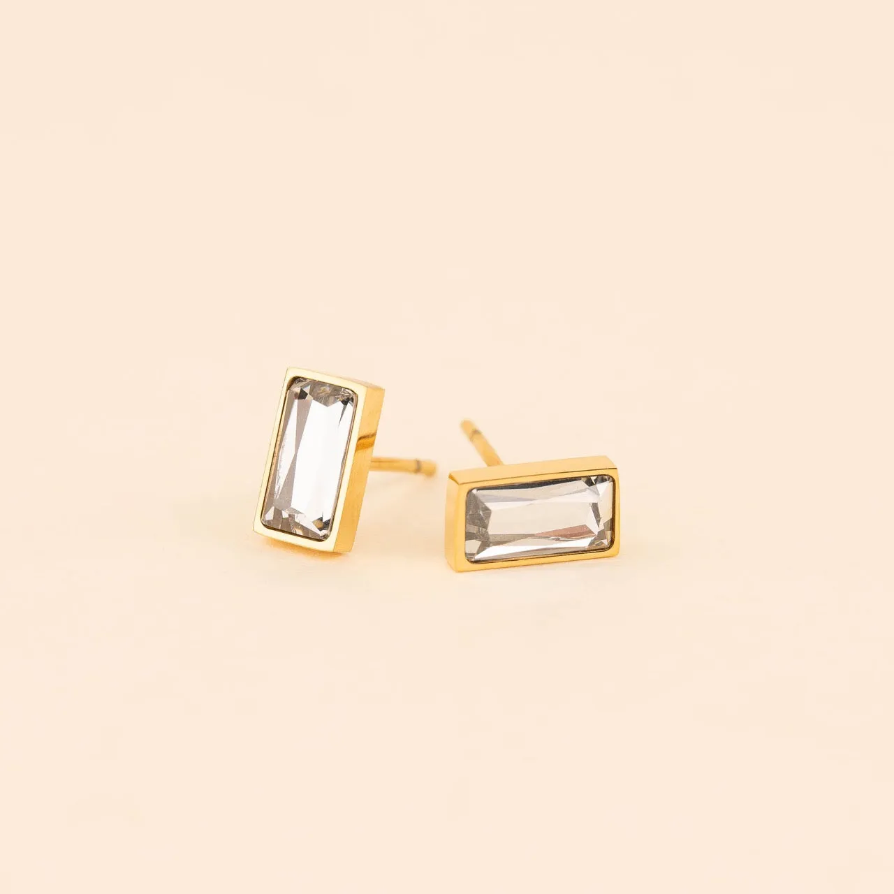 April Birthstone Stud Earrings sold by Modcloth