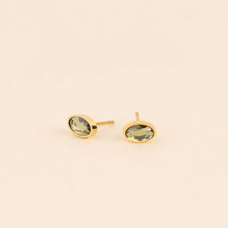 August Birthstone Stud Earrings sold by Modcloth
