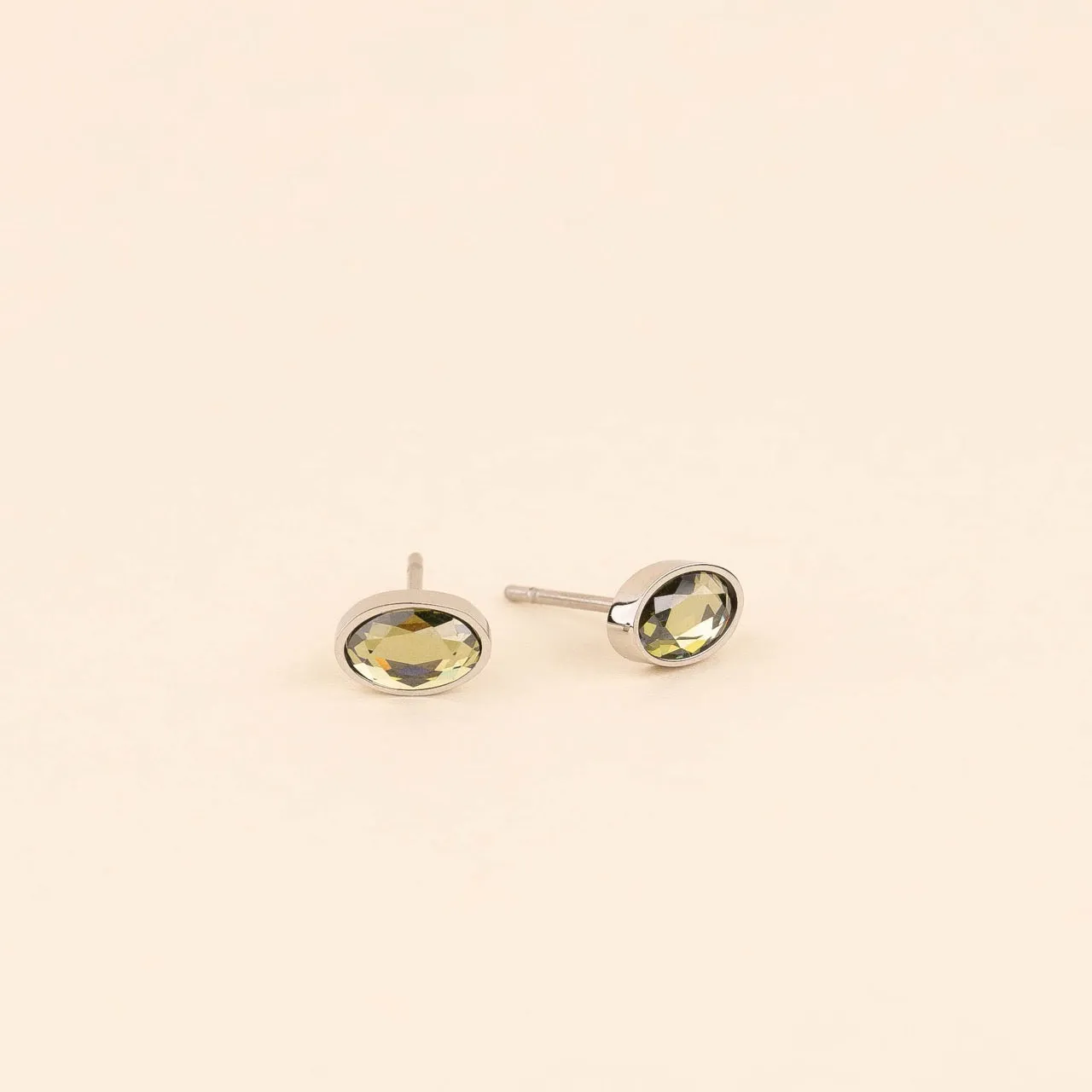 August Birthstone Stud Earrings sold by Modcloth product image thumbnail 3