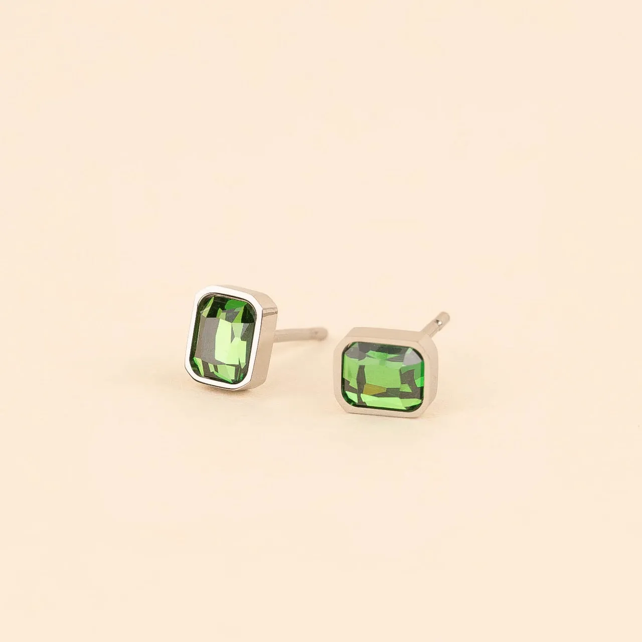 May Birthstone Stud Earrings sold by Modcloth product image thumbnail 2