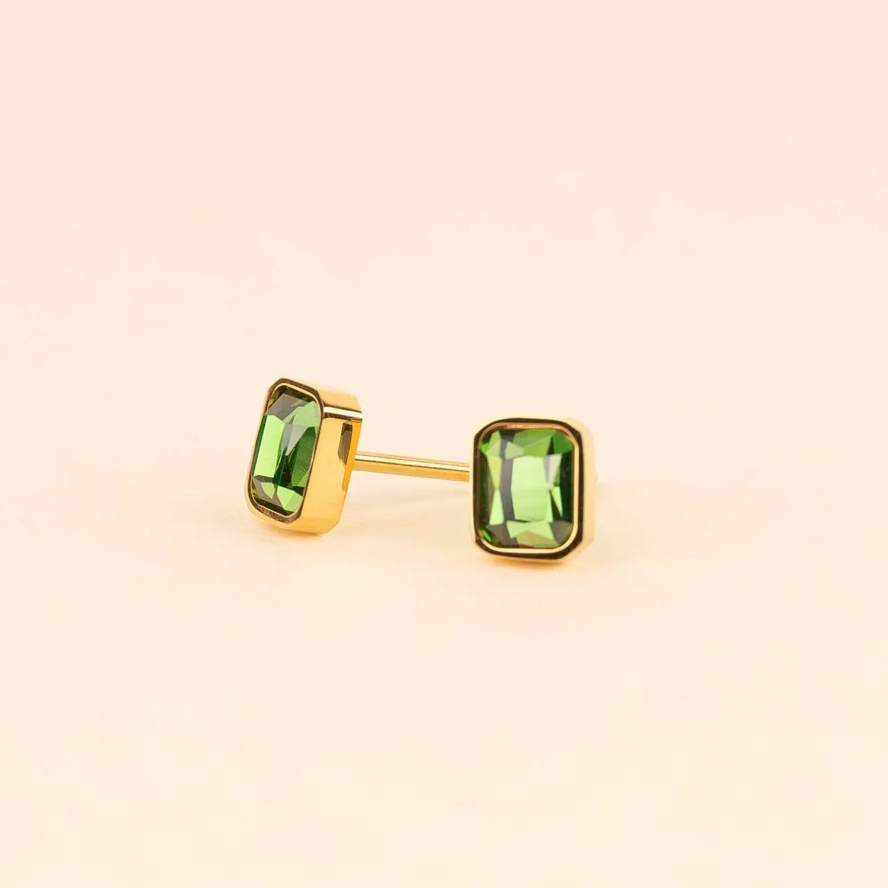 May Birthstone Stud Earrings sold by Modcloth