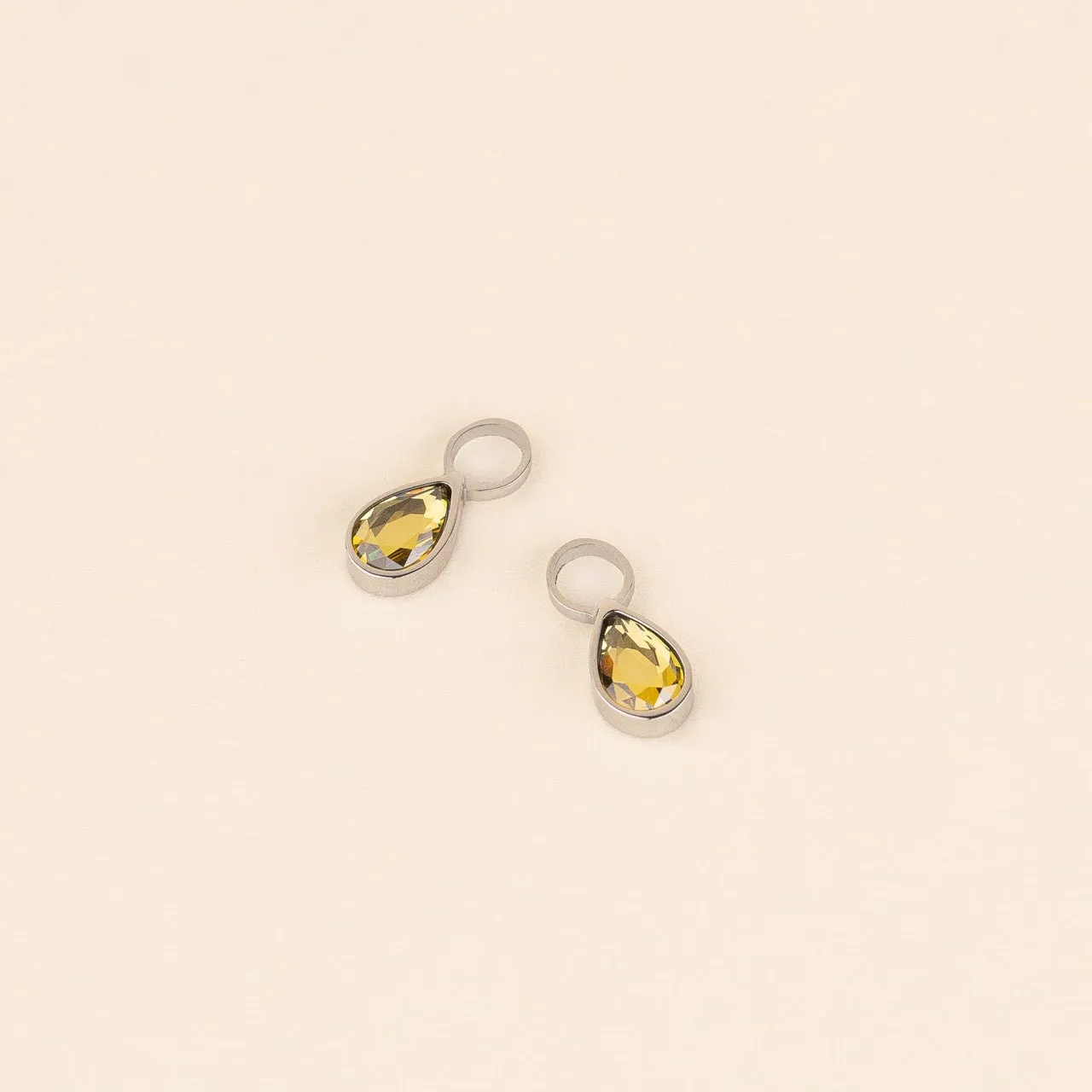 November Birthstone Huggie Hoop Charms sold by Modcloth product image thumbnail 4