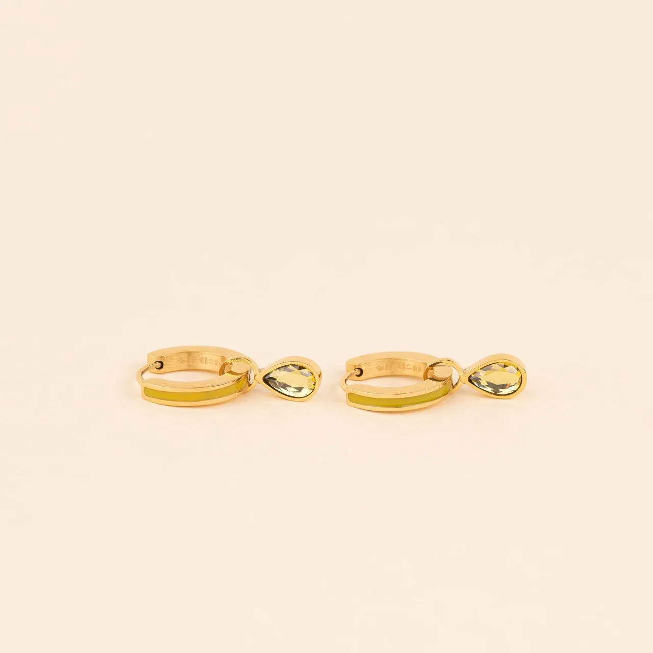 November Birthstone Huggie Hoop Charms sold by Modcloth product image thumbnail 3