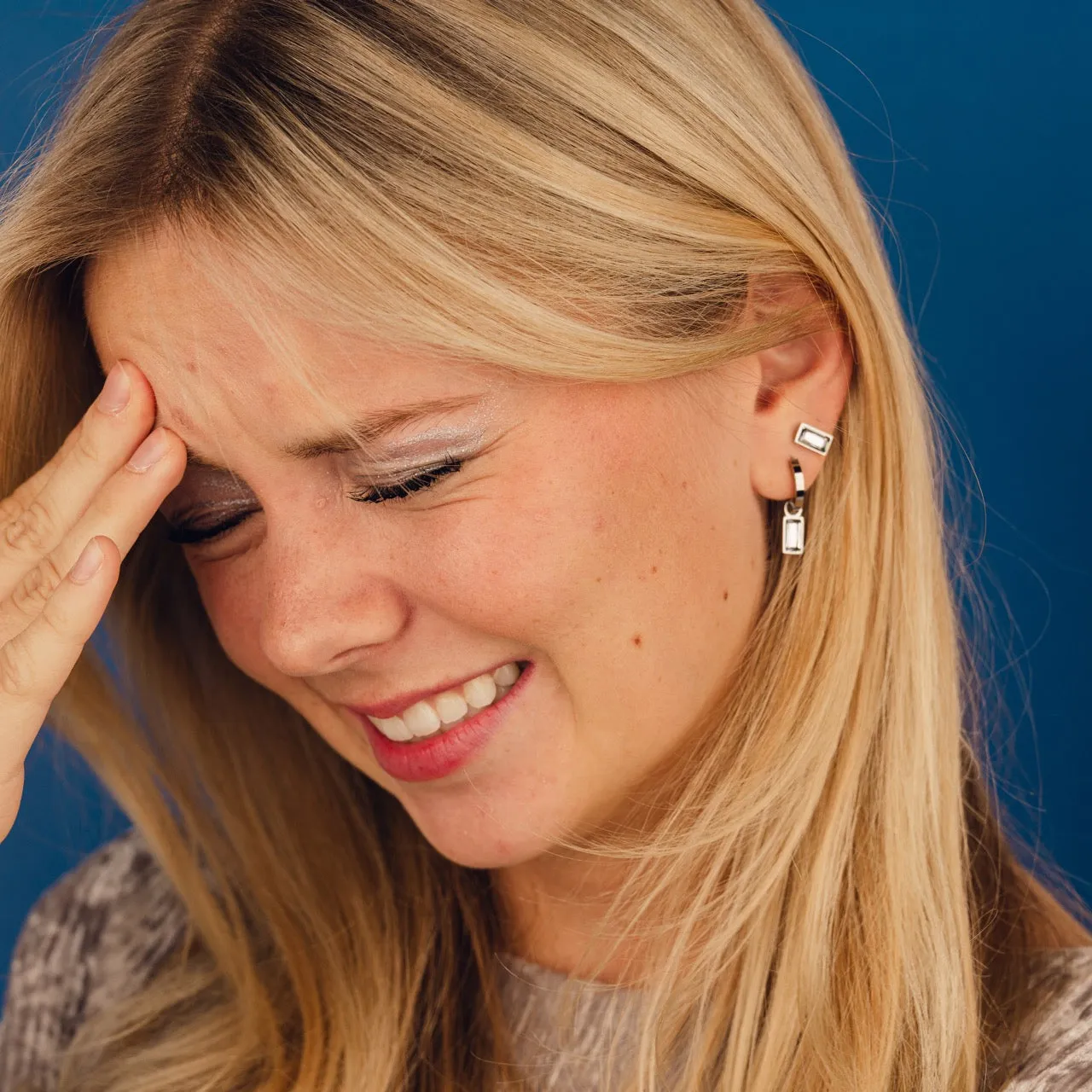 April Birthstone Huggie Hoop Charms sold by Modcloth product image thumbnail 5