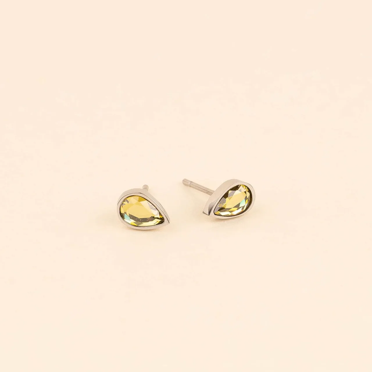 November Birthstone Stud Earrings sold by Modcloth product image thumbnail 3