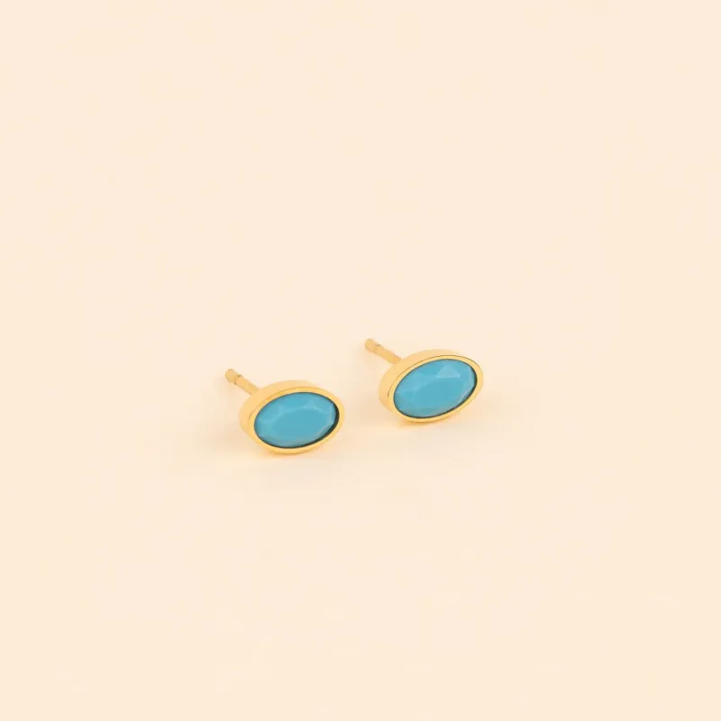 December Birthstone Stud Earrings sold by Modcloth