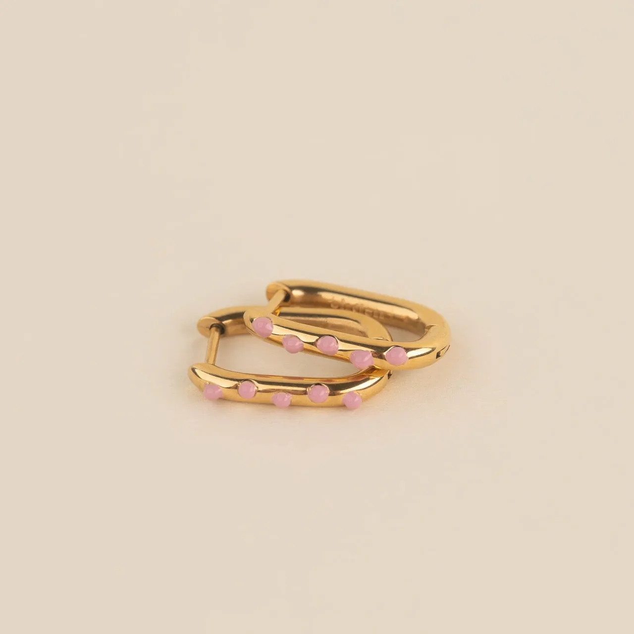 Bumpy Rounded Huggie Hoop Earrings sold by Modcloth product image thumbnail 4
