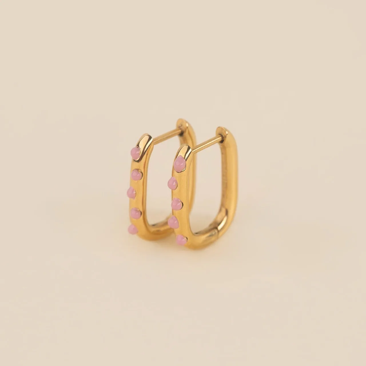 Bumpy Rounded Huggie Hoop Earrings sold by Modcloth product image thumbnail 3