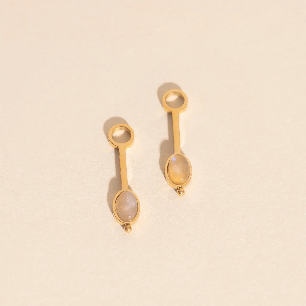 Gem Drop Huggie Hoop Charms sold by Modcloth product image thumbnail 5