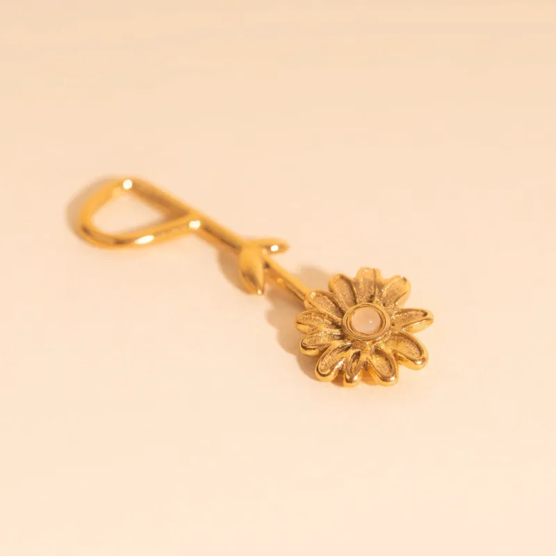 Dainty Daisy Necklace Charm sold by Modcloth