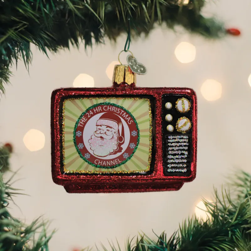 24 Hr Christmas Channel Ornament sold by Modcloth