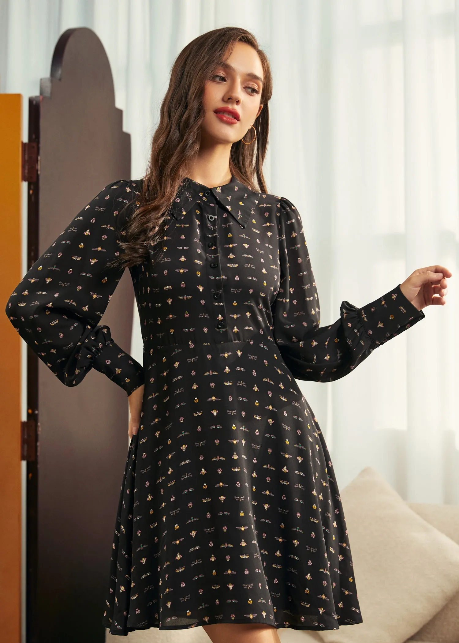Meet Me at the Sock Hop Fit & Flare Dress (Final Sale) sold by Modcloth product image thumbnail 5
