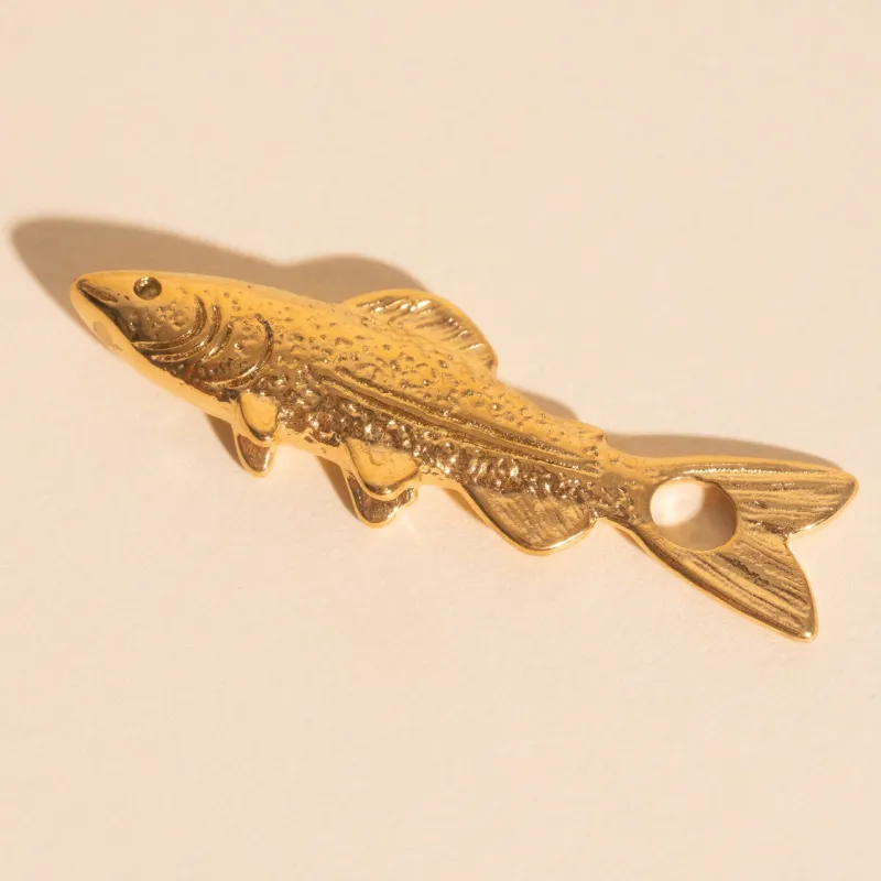 Trout Necklace Charm sold by Modcloth