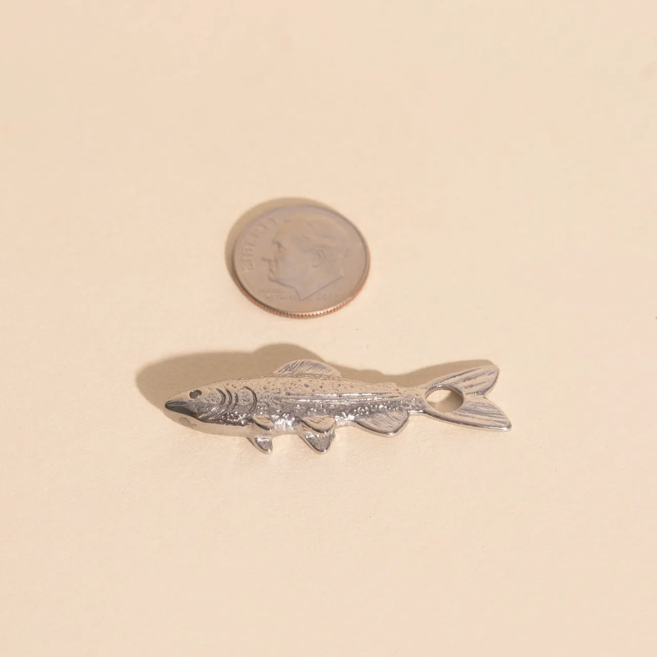 Trout Necklace Charm sold by Modcloth product image thumbnail 2