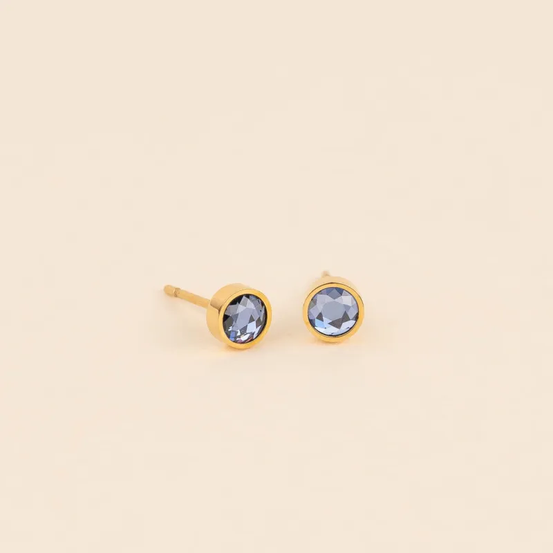 September Birthstone Stud Earrings sold by Modcloth